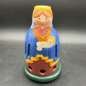 Villeroy & Boch Mary Baby Jesus Nativity Candlestick/Votive Christmas Decolight